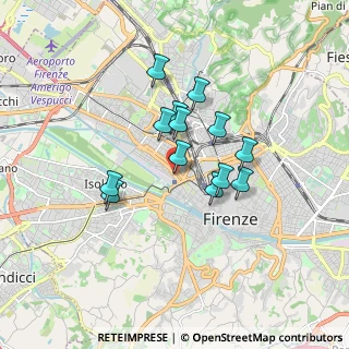 Mappa Via ponte alle mosse, 50136 Firenze FI (1.35077)