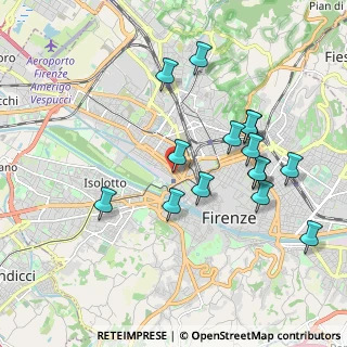 Mappa Via ponte alle mosse, 50136 Firenze FI (1.97933)