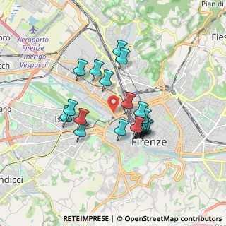 Mappa Via ponte alle mosse, 50136 Firenze FI (1.4335)