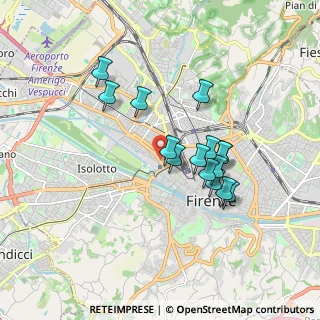 Mappa Via ponte alle mosse, 50136 Firenze FI (1.53267)