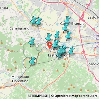 Mappa Via Cavalcanti, 50058 Signa FI, Italia (2.98375)