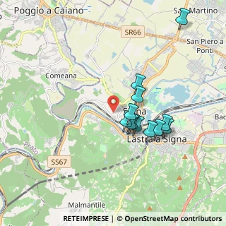 Mappa Via Cavalcanti, 50058 Signa FI, Italia (1.58667)