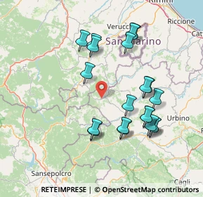 Mappa Via Salvadori, 61021 Carpegna PU, Italia (15.101)