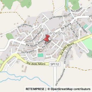 Mappa Via Salvadori, 24, 61021 Carpegna, Pesaro e Urbino (Marche)