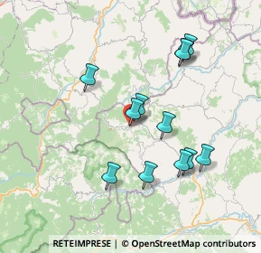 Mappa Via Salvadori, 61021 Carpegna PU, Italia (7.05083)