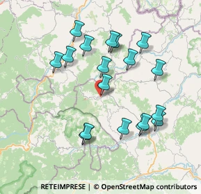 Mappa Via Salvadori, 61021 Carpegna PU, Italia (7.52444)