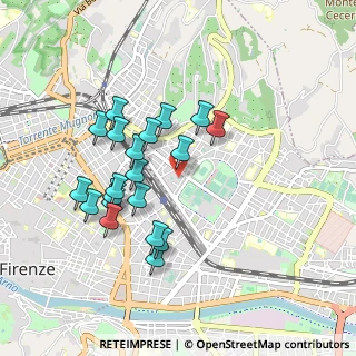 Mappa Via Frusa, 50131 Firenze FI, Italia (0.8665)
