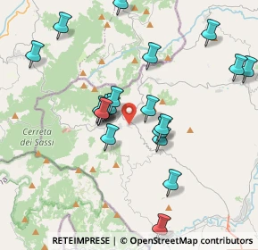 Mappa Via Pian dei Roghi, 61021 Carpegna PU, Italia (3.8935)