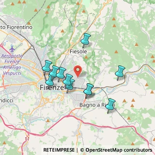 Mappa Via Lungo l'Affrico, 50136 Firenze FI, Italia (3.22636)