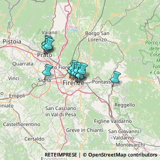 Mappa Via Lungo l'Affrico, 50136 Firenze FI, Italia (9.445)