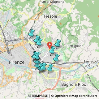 Mappa Via Lungo l'Affrico, 50136 Firenze FI, Italia (1.68867)