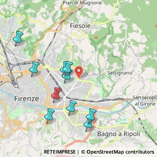 Mappa Via Lungo l'africo, 50137 Firenze FI, Italia (2.44818)