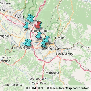 Mappa Viale degli Olmi, 50144 Firenze FI, Italia (5.73714)
