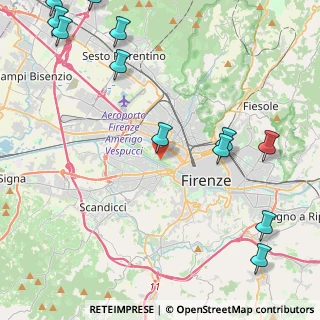 Mappa Viale degli Olmi, 50144 Firenze FI, Italia (6.59)