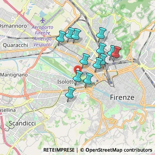 Mappa Viale degli Olmi, 50144 Firenze FI, Italia (1.54077)