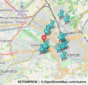 Mappa Viale degli Olmi, 50144 Firenze FI, Italia (1.48)
