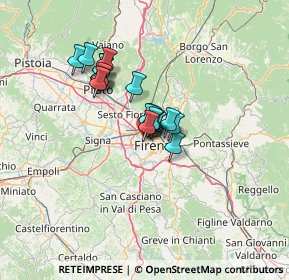 Mappa Viale degli Olmi, 50144 Firenze FI, Italia (9.44579)