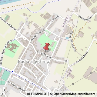 Mappa Via delle Corti, 53, 50018 Scandicci, Firenze (Toscana)