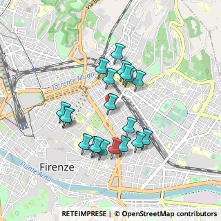 Mappa Firenze, 50132 Firenze FI, Italia (0.8105)