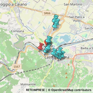 Mappa Via Don Luigi Rosadoni, 50058 Signa FI, Italia (1.26333)
