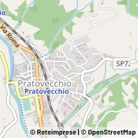 Map Pratovecchio Stia