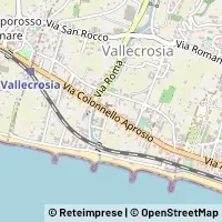 Mapa Vallecrosia