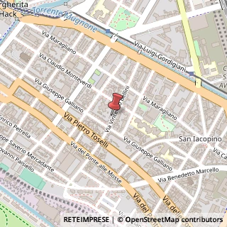 Mappa Via Vincenzo Bellini, 23, 50144 Firenze, Firenze (Toscana)