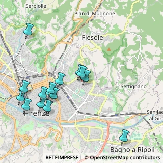 Mappa Via Aurelio Nicolodi, 50131 Firenze FI, Italia (2.306)