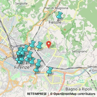 Mappa Via Aurelio Nicolodi, 50131 Firenze FI, Italia (2.51278)