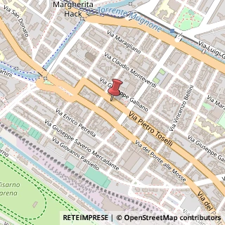 Mappa Via Pietro Toselli, 23, 50144 Firenze, Firenze (Toscana)