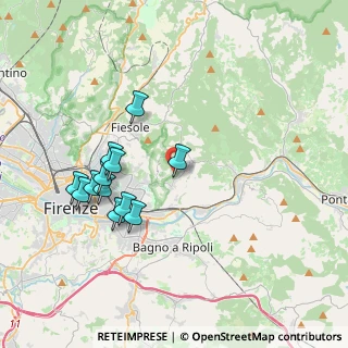 Mappa Via Desiderio da Settignano, 50135 Firenze FI, Italia (3.81)
