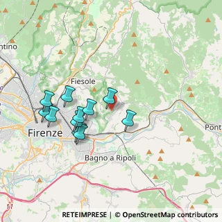 Mappa Via Desiderio da Settignano, 50135 Firenze FI, Italia (3.50909)