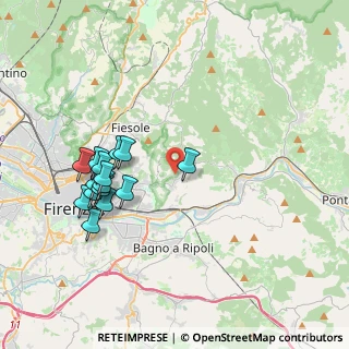 Mappa Via Desiderio da Settignano, 50135 Firenze FI, Italia (3.97267)