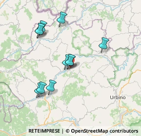 Mappa Via Aldo Moro, 61028 Sassocorvaro PU, Italia (7.09818)