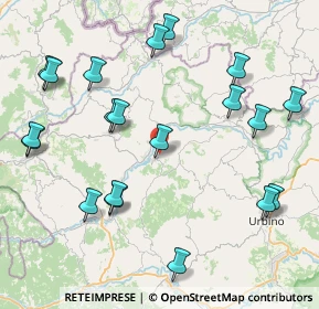 Mappa Via Aldo Moro, 61028 Sassocorvaro PU, Italia (9.873)