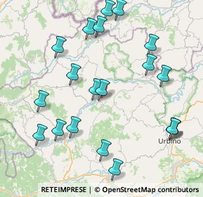 Mappa Via Aldo Moro, 61028 Sassocorvaro PU, Italia (9.444)