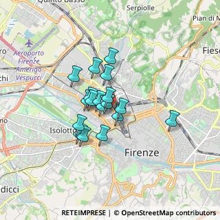 Mappa Via Ponte all'Asse, 50144 Firenze FI, Italia (1.17056)