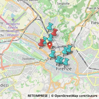 Mappa Via Ponte all'Asse, 50144 Firenze FI, Italia (1.305)