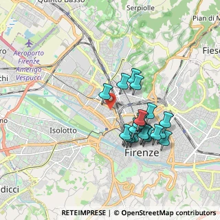 Mappa Via Ponte all'Asse, 50144 Firenze FI, Italia (1.6265)