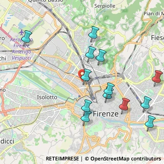 Mappa Via Ponte all'Asse, 50144 Firenze FI, Italia (2.35538)
