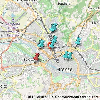 Mappa Via Ponte all'Asse, 50144 Firenze FI, Italia (1.32818)