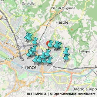 Mappa Via Antonio Meucci, 50131 Firenze FI, Italia (1.4865)