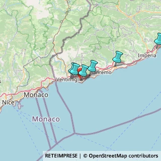 Mappa 18012 Bordighera IM, Italia (50.36933)