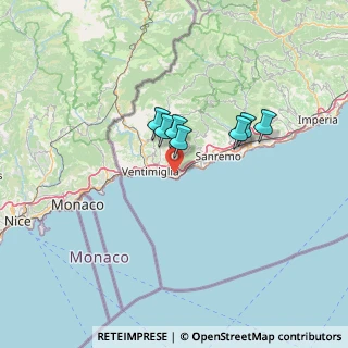 Mappa 18012 Bordighera IM, Italia (41.156)