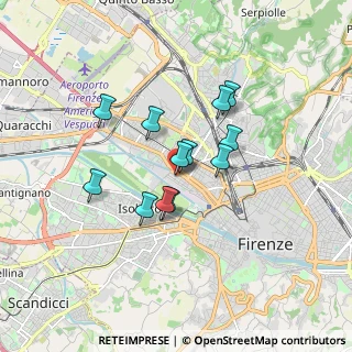 Mappa Via Gaetano Donizetti, 50144 Firenze FI, Italia (1.3125)