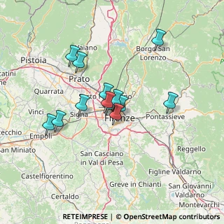 Mappa Via Gaetano Donizetti, 50144 Firenze FI, Italia (11.07692)