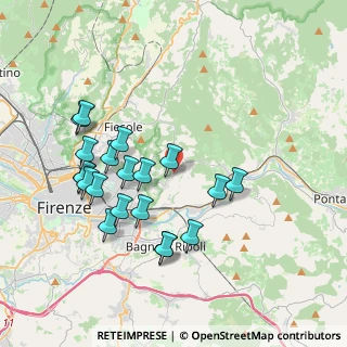 Mappa Via dei Cioli, 50135 Firenze FI, Italia (3.9205)