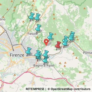 Mappa Via dei Cioli, 50135 Firenze FI, Italia (3.55786)