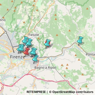 Mappa Via dei Cioli, 50135 Firenze FI, Italia (4.02909)