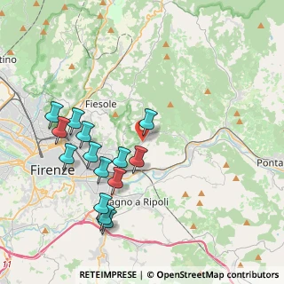 Mappa Via dei Cioli, 50135 Firenze FI, Italia (4.23357)